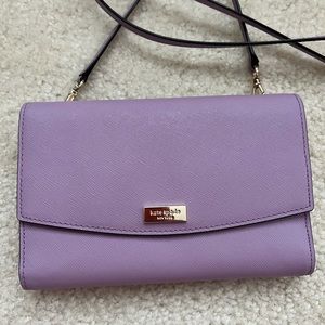 Purple Kate Spade purse